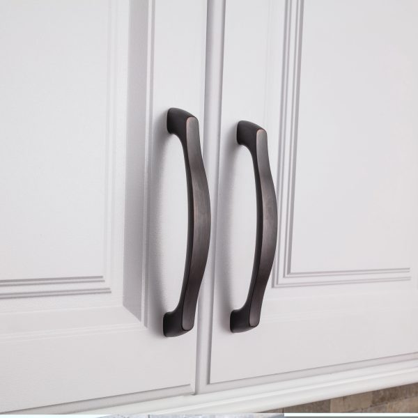128 mm Center-to-Center Brushed Oil Rubbed Bronze Aiden Cabinet Pull - Image 6