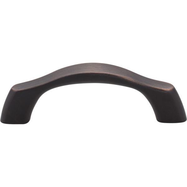 3" Center-to-Center Brushed Oil Rubbed Bronze Aiden Cabinet Pull - Image 3
