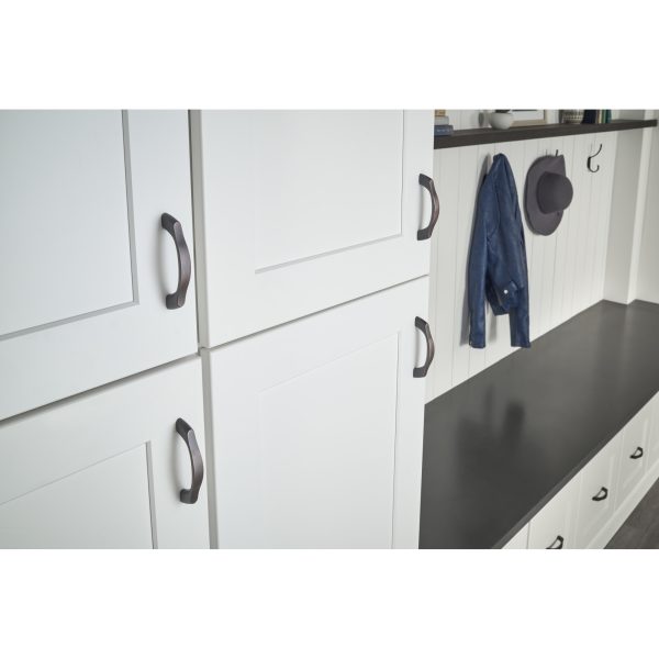 3" Center-to-Center Brushed Oil Rubbed Bronze Aiden Cabinet Pull - Image 5