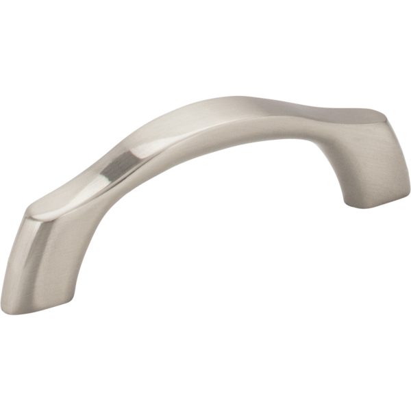 3" Center-to-Center Satin Nickel Aiden Cabinet Pull
