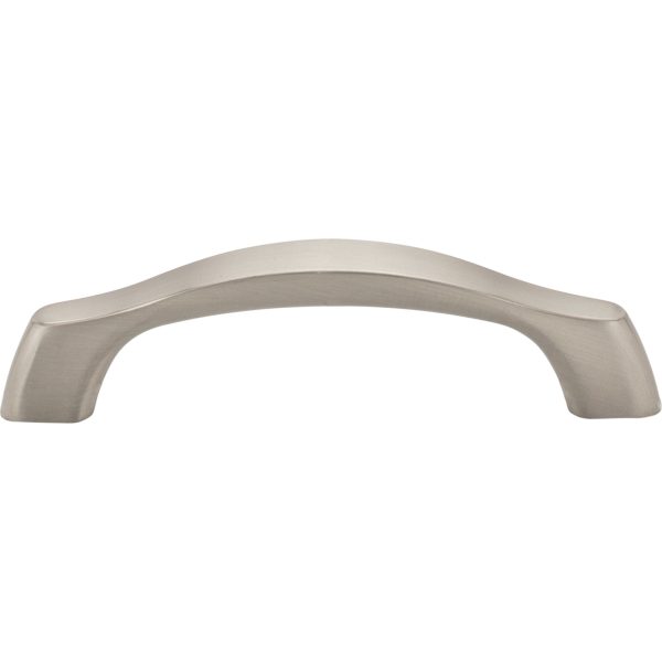 96 mm Center-to-Center Satin Nickel Aiden Cabinet Pull - Image 3