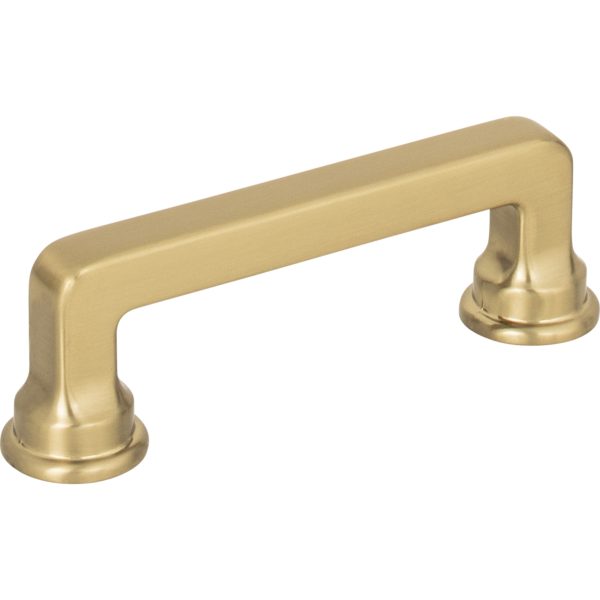 Oskar Pull 3 Inch (c-c) Warm Brass - Image 3