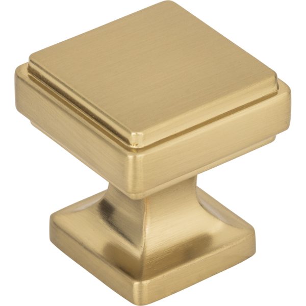 Kate Knob 1 1/8 Inch Warm Brass - Image 3