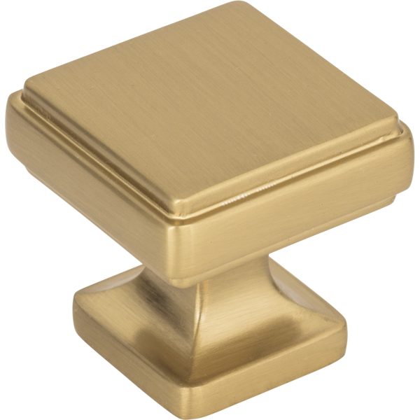 Kate Knob 1 1/4 Inch Warm Brass - Image 3