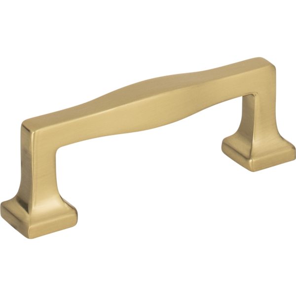 Kate Pull 3 Inch (c-c) Warm Brass - Image 3