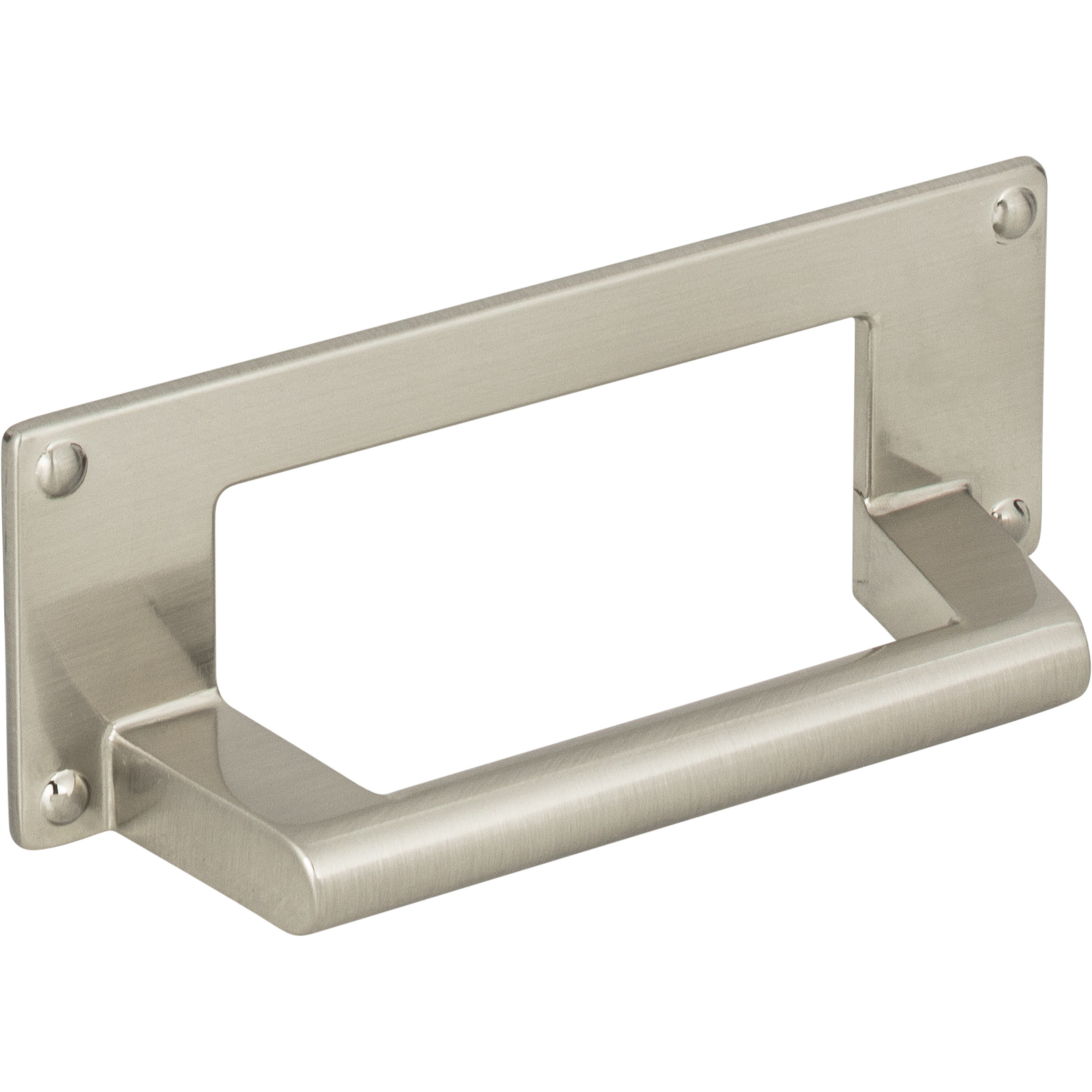 Bradbury Cup Pull 3 Inch (c-c) Brushed Nickel - Image 3
