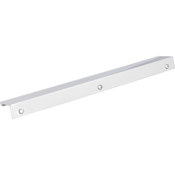 10" Overall Length Polished Chrome Edgefield Cabinet Tab Pull - Image 4