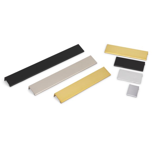1-1/4" Overall Length Polished Chrome Edgefield Cabinet Tab Pull - Image 5