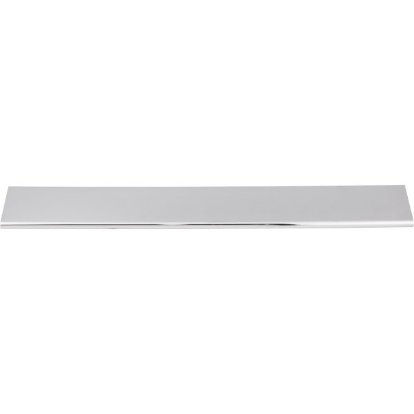 12" Overall Length Polished Chrome Edgefield Cabinet Tab Pull - Image 3