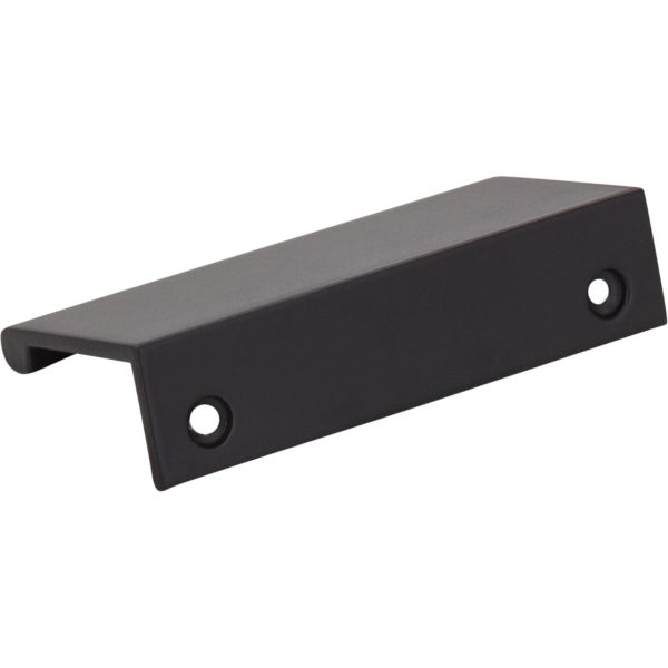 3" Overall Length Matte Black Edgefield Cabinet Tab Pull - Image 4