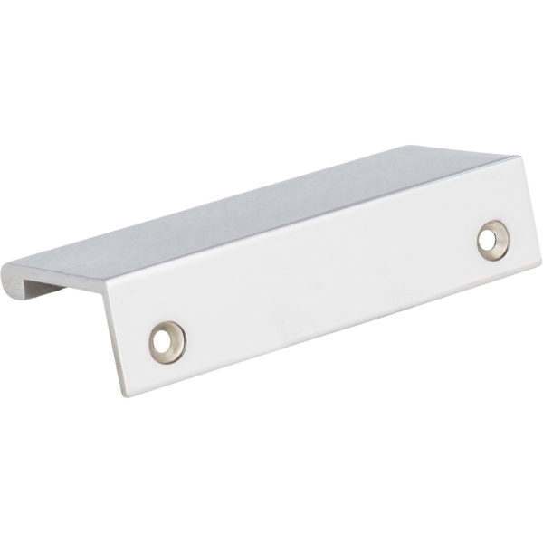 3" Overall Length Polished Chrome Edgefield Cabinet Tab Pull - Image 4