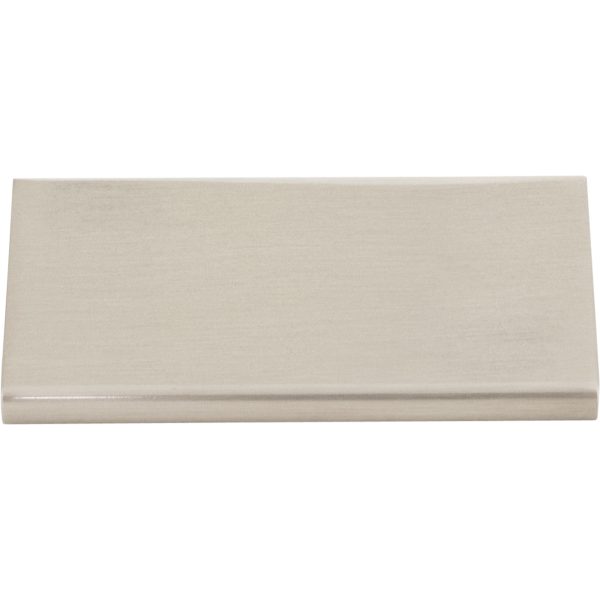3" Overall Length Satin Nickel Edgefield Cabinet Tab Pull - Image 3