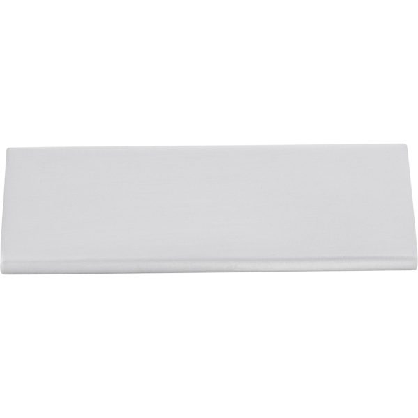 4" Overall Length Brushed Chrome Edgefield Cabinet Tab Pull - Image 3
