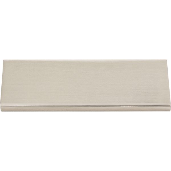 4" Overall Length Satin Nickel Edgefield Cabinet Tab Pull - Image 3