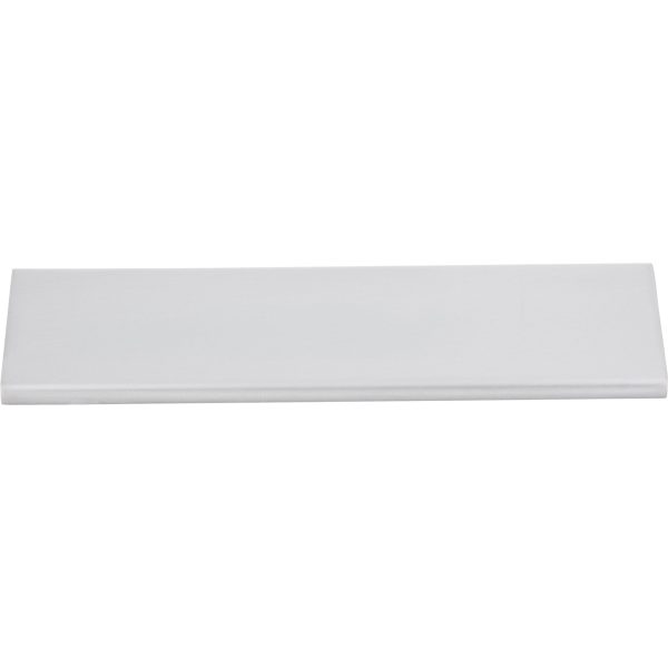 6" Overall Length Brushed Chrome Edgefield Cabinet Tab Pull - Image 3