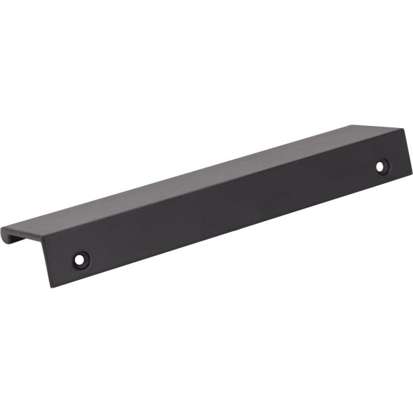 6" Overall Length Matte Black Edgefield Cabinet Tab Pull - Image 4