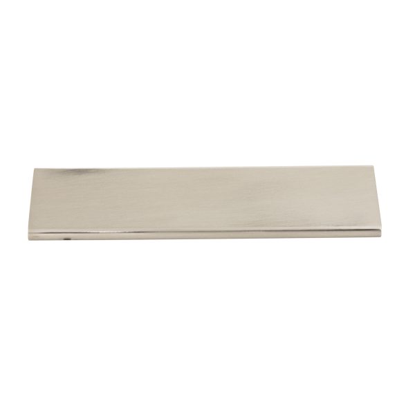 6" Overall Length Satin Nickel Edgefield Cabinet Tab Pull - Image 3