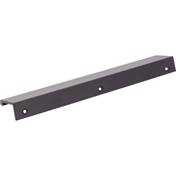 8" Overall Length Matte Black Edgefield Cabinet Tab Pull - Image 4