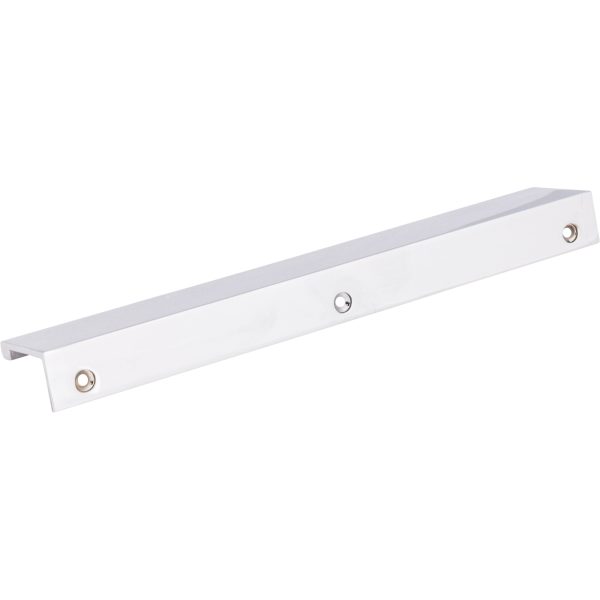 8" Overall Length Polished Chrome Edgefield Cabinet Tab Pull - Image 4