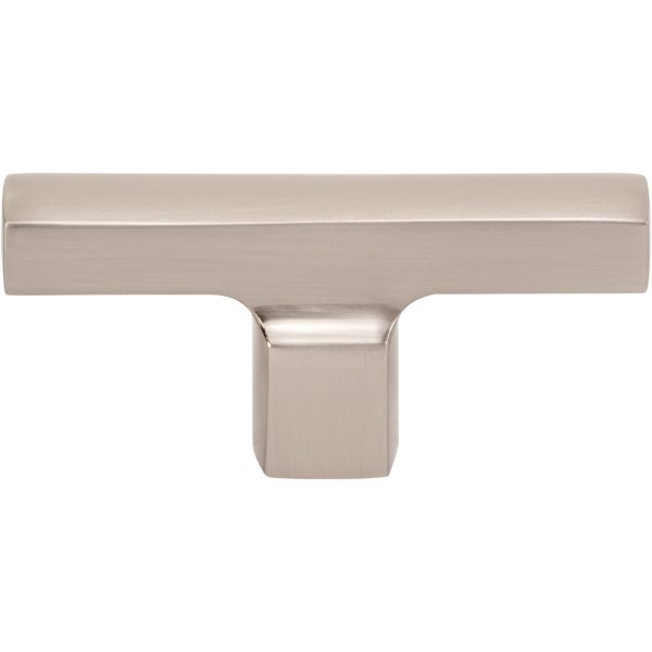 Reeves T-Knob 2 3/4 Inch Brushed Nickel