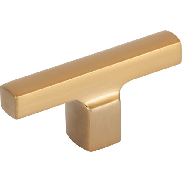 Reeves T-Knob 2 3/4 Inch Warm Brass - Image 3