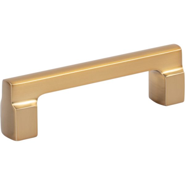 Reeves Pull 3 3/4 Inch (c-c) Warm Brass - Image 3