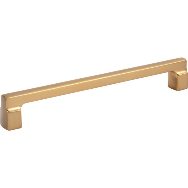 Reeves Pull 7 9/16 Inch (c-c) Warm Brass - Image 3