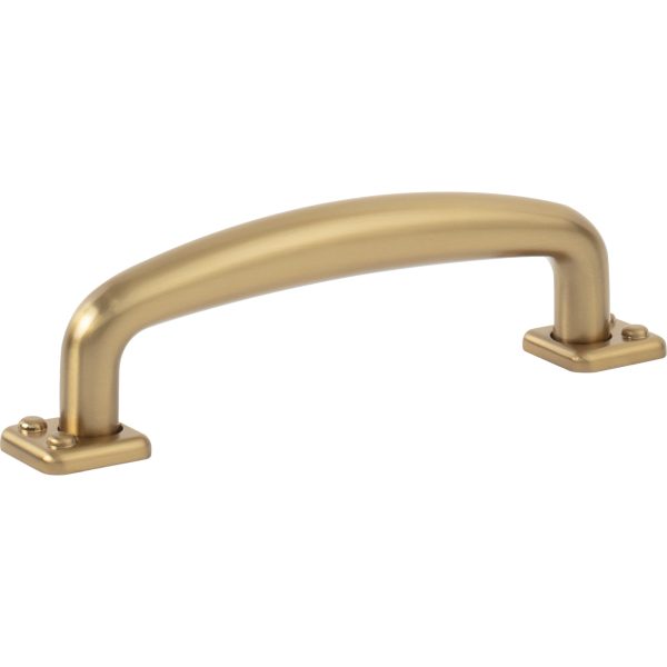 Benning Pull 3 3/4 Inch (c-c) Warm Brass - Image 3