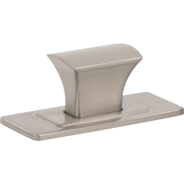 Zander Knob and Backplate 1 1/4 Inch Brushed Nickel - Image 3