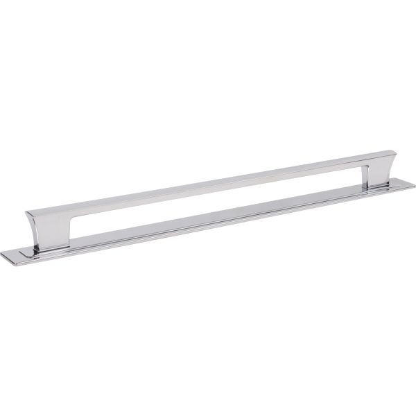 Zander Pull and Backplate 12 Inch (c-c) Polished Chrome - Image 3