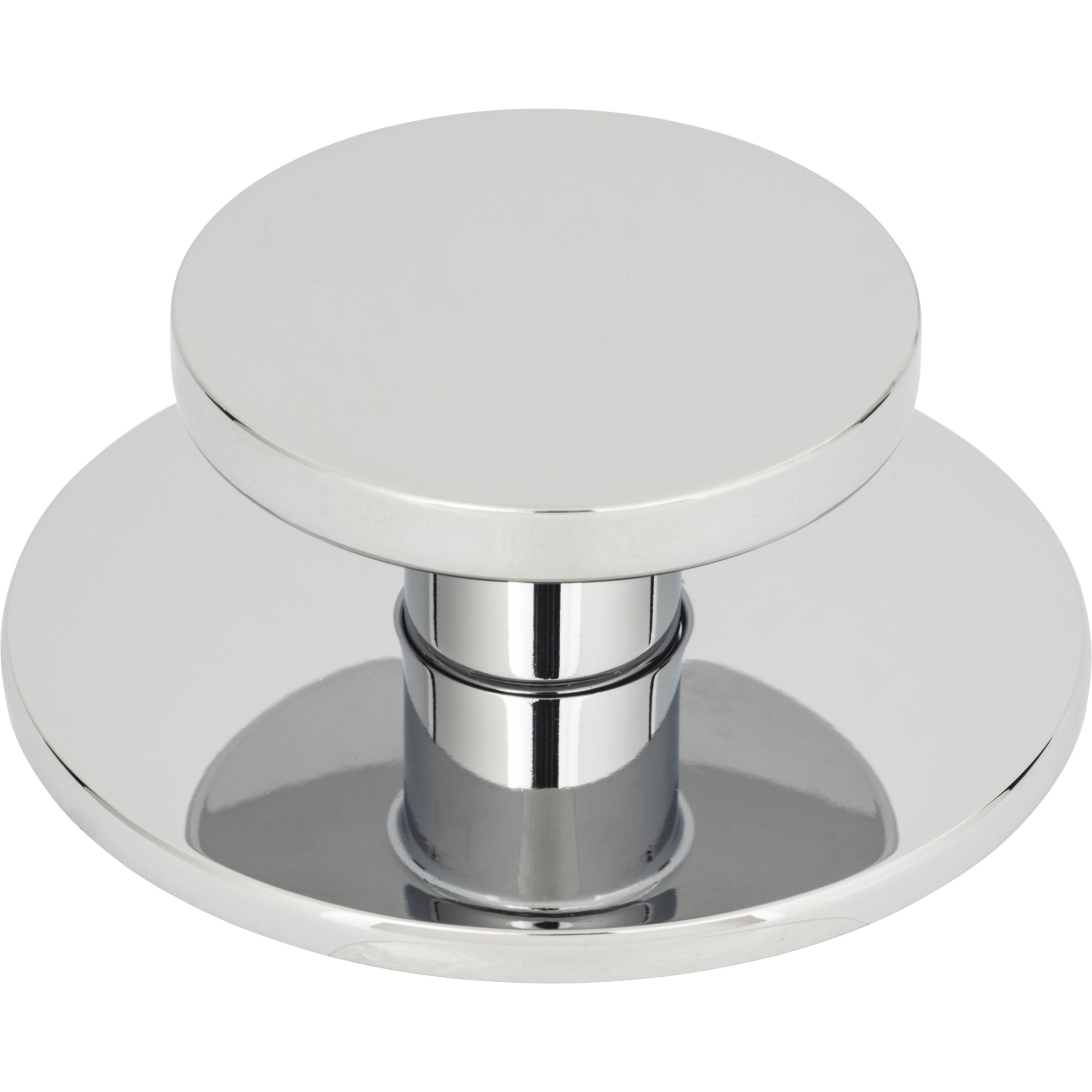 Dot Knob 2 Inch Polished Chrome