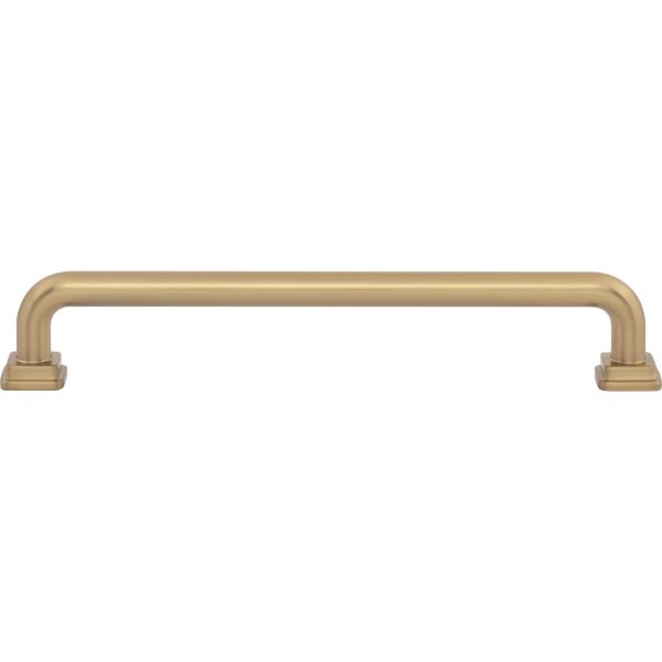 Kimberton Pull 6 5/16 Inch (c-c) Warm Brass