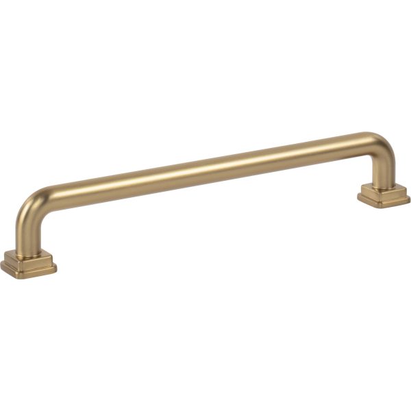 Kimberton Pull 6 5/16 Inch (c-c) Warm Brass - Image 3