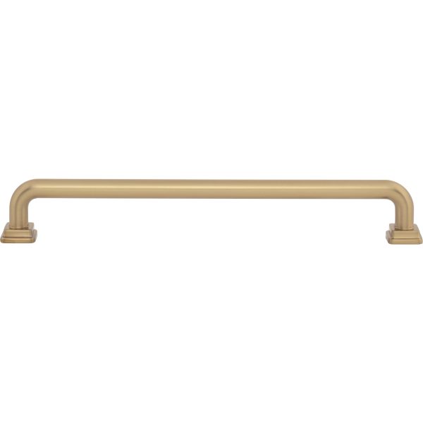 Kimberton Pull 7 9/16 Inch (c-c) Warm Brass