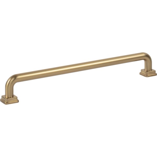 Kimberton Pull 7 9/16 Inch (c-c) Warm Brass - Image 3