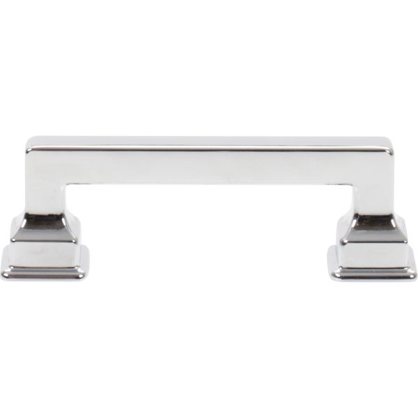 Erika Pull 3 Inch (c-c) Polished Chrome