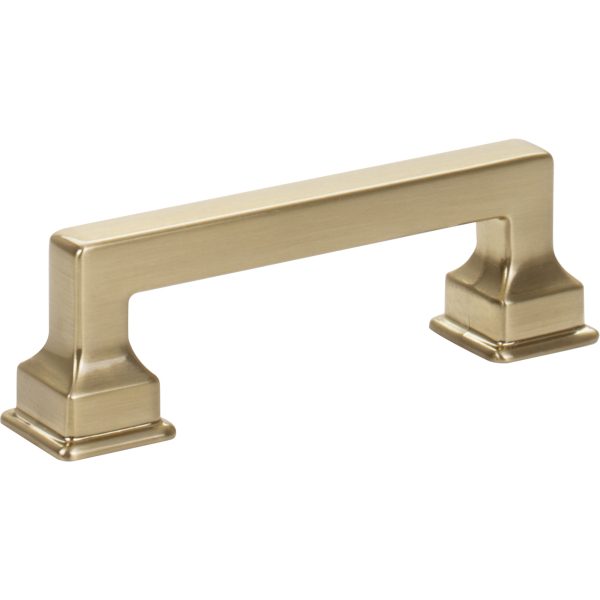 Erika Pull 3 Inch (c-c) Warm Brass - Image 3