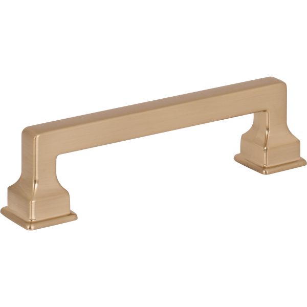 Erika Pull 3 3/4 Inch (c-c) Warm Brass - Image 3