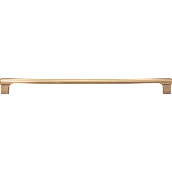 Whittier Appliance Pull 18 Inch Warm Brass