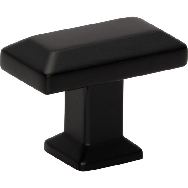 Sweetbriar Lane Rectangle Knob 1 3/8 Inch Matte Black - Image 3