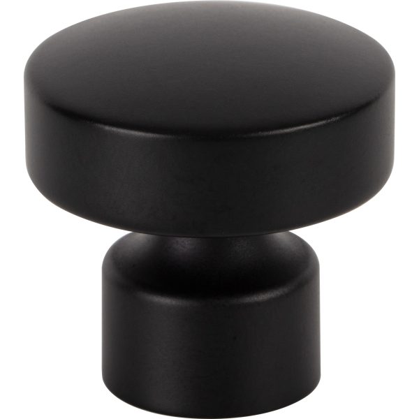 Lennox Knob 1 1/4 Inch Matte Black