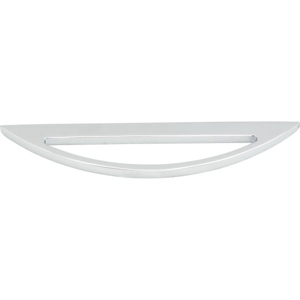 Moon Pull 3 3/4 Inch (c-c) Polished Chrome - Image 3