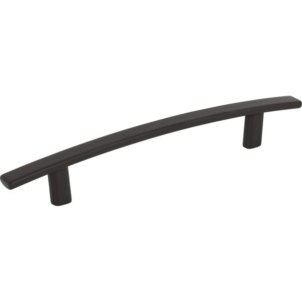 Curved Line Pull 5 1/16 Inch (c-c) Aged Bronze - Image 3