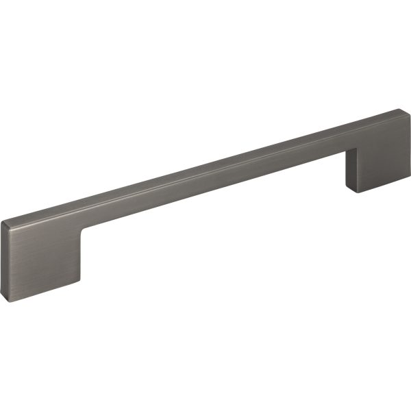 Thin Square Pull 7 9/16 Inch (c-c) Slate - Image 3
