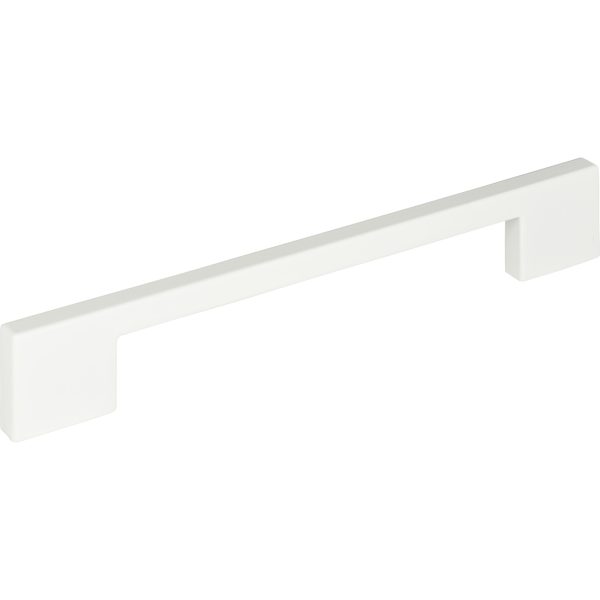 Thin Square Pull 7 9/16 Inch (c-c) High White Gloss - Image 3