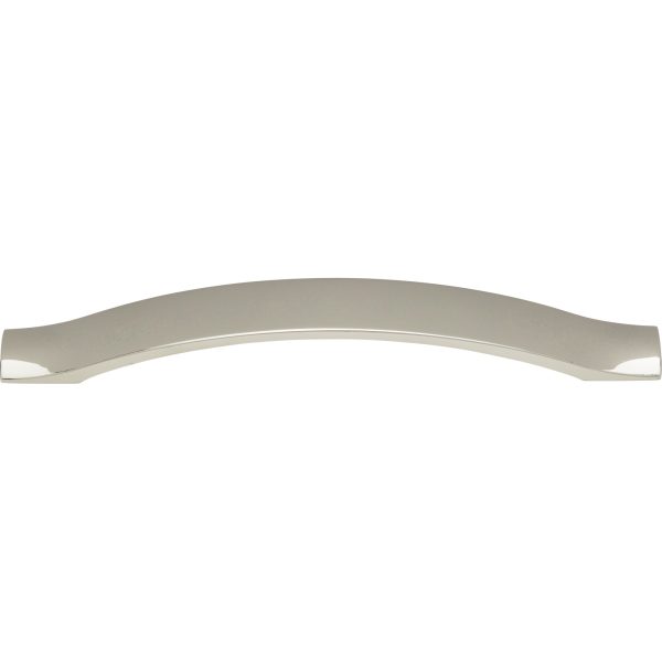 Low Arch Pull 6 5/16 Inch (c-c) Polished Nickel - Image 4