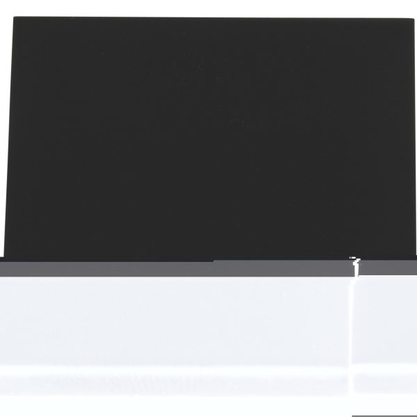 Tab Edge Pull 1 1/4 Inch (c-c) Matte Black