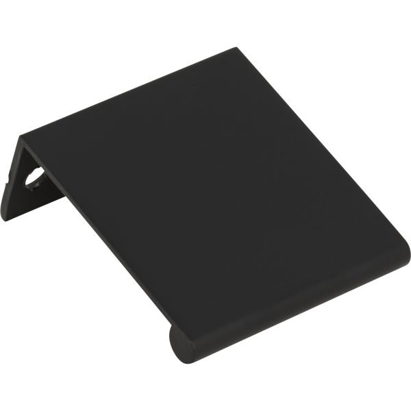 Tab Edge Pull 1 1/4 Inch (c-c) Matte Black - Image 3