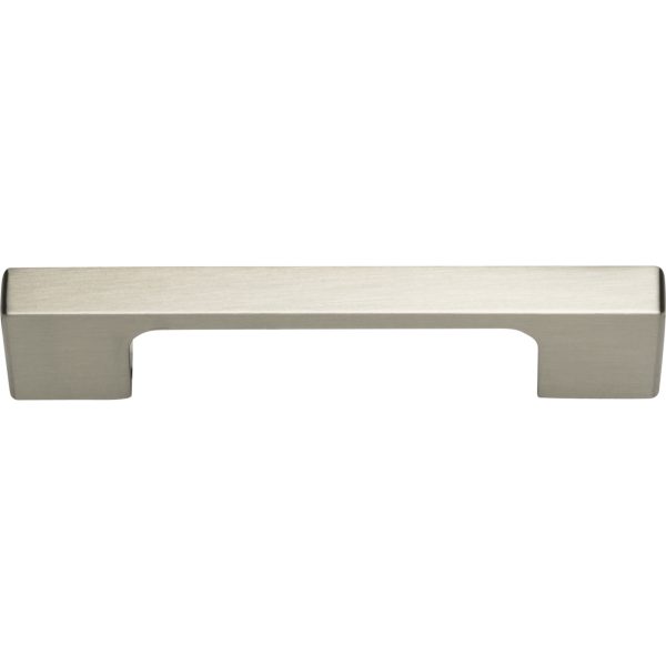 Thin Square Pull 3 3/4 Inch (c-c) Brushed Nickel - Image 3