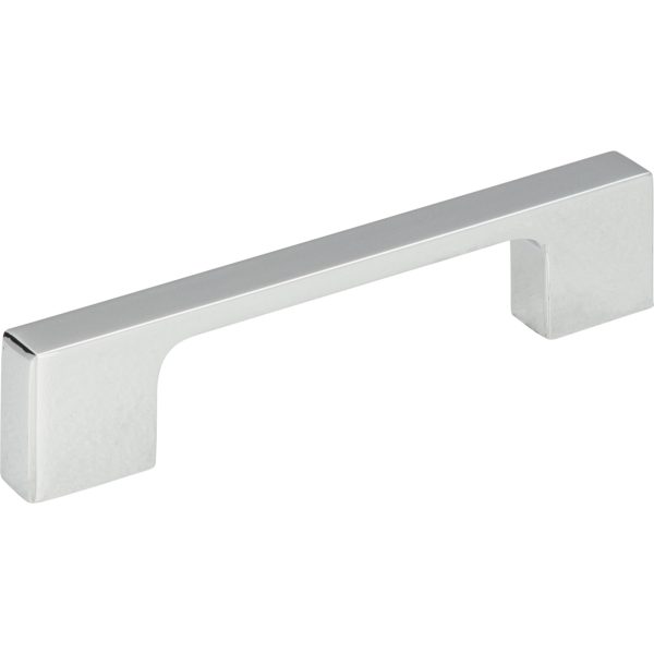 Thin Square Pull 3 3/4 Inch (c-c) Polished Chrome - Image 4